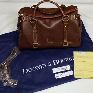 SOLD! Dooney&Bourke Florentine MedSatchel Chestnut